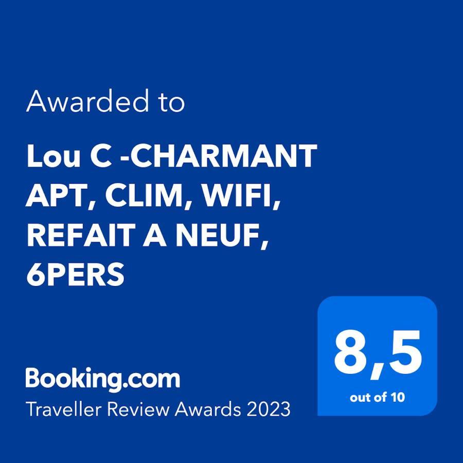 Lou C -Charmant Apt, Clim, Wifi, Refait A Neuf, 6Pers Nice Exteriér fotografie
